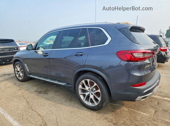 5UXJU2C59KLN65553 2019 BMW X5 Charcoal Задня ліва чверть