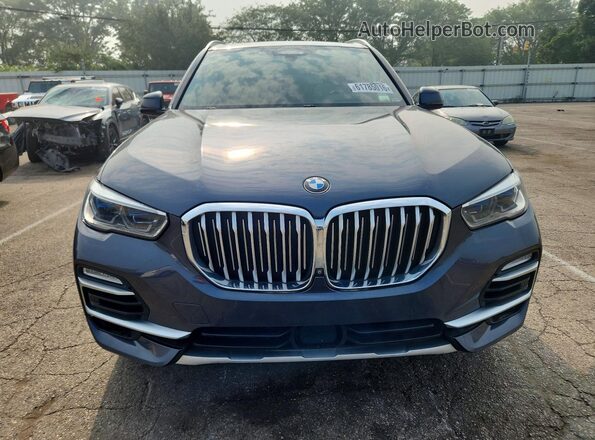 5UXJU2C59KLN65553 2019 BMW X5 Charcoal Вид спереду