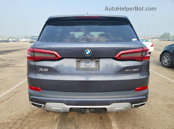5UXJU2C59KLN65553 2019 BMW X5 Charcoal Вид ззаду