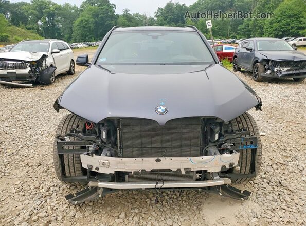 5UXJU4C02M9G00551 2021 BMW X5 Серый Вид спереди