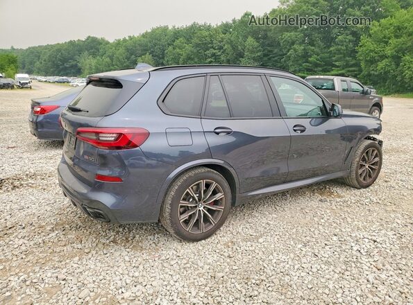 5UXJU4C02M9G00551 2021 BMW X5 Серый Задняя правая четверть
