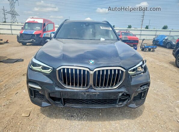 5UXJU4C03N9K58008 2022 BMW X5 Black Vista frontal