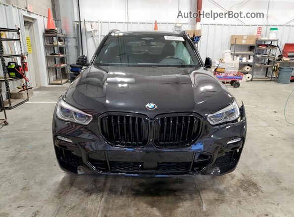 5UXJU4C09M9G94833 2021 BMW X5 Черный Вид спереди