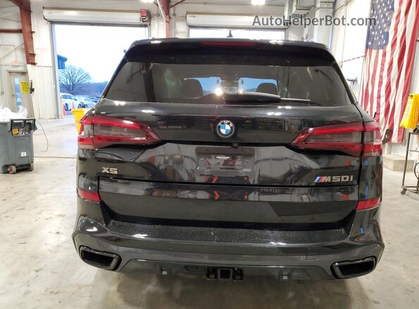 5UXJU4C09M9G94833 2021 BMW X5 Черный Вид сзади