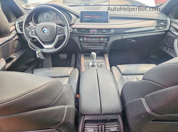 5UXKR0C30H0V72040 2017 BMW X5 Gray წინა პანელის ხედი