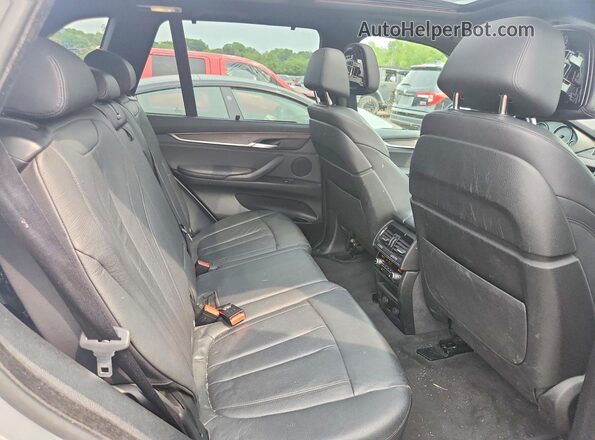 5UXKR0C30H0V72040 2017 BMW X5 Gray უკანა სალონის ხედი
