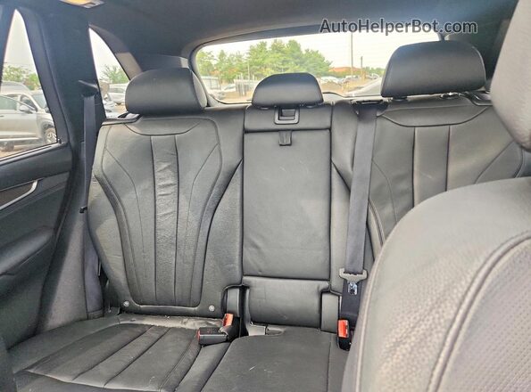 5UXKR0C30H0V72040 2017 BMW X5 Gray უკანა სავარძლების ხედი