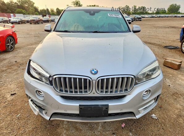 5UXKR0C31H0V81796 2017 BMW X5 Silver Դիմացի տեսք