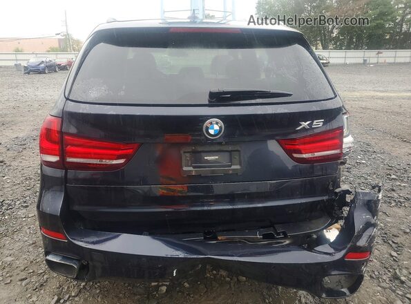 5UXKR0C32H0V72170 2017 BMW X5 Black Вид ззаду