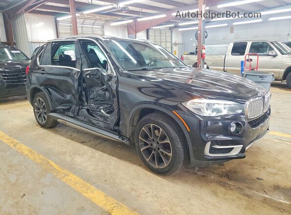 5UXKR0C33H0X80204 2017 BMW X5 Black Front right