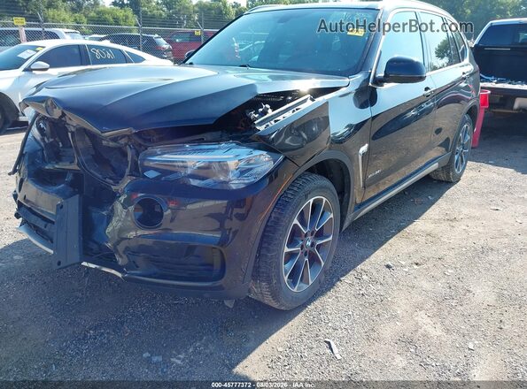 5UXKR0C33H0X82356 2017 BMW X5 Black Vista tres cuartos delantera izquierda