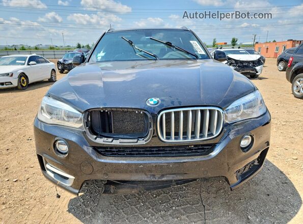 5UXKR0C34H0V78892 2017 BMW X5 Black Widok z przodu