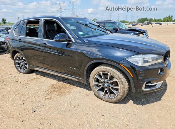5UXKR0C34H0V78892 2017 BMW X5 Black Przód prawy