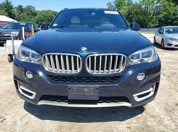 5UXKR0C3XH0V79352 2017 BMW X5 Black Вид спереду