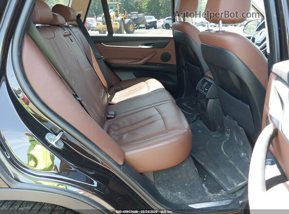 5UXKR0C50G0P18680 2016 BMW X5 Black VIN კოდის სტიკერის ხედი