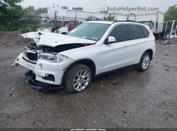 5UXKR0C50G0P21837 2016 BMW X5 White Front left