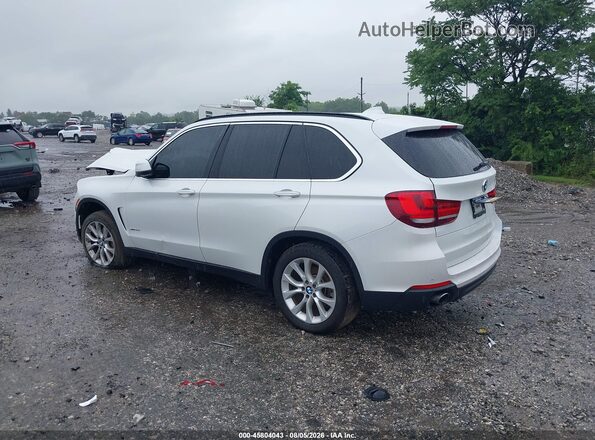 5UXKR0C50G0P21837 2016 BMW X5 White Rear left