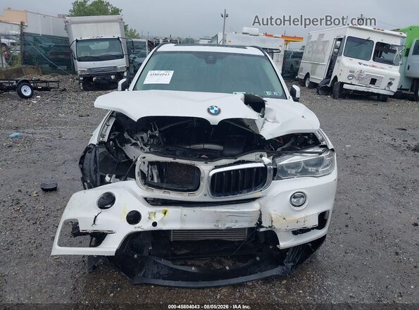 5UXKR0C50G0P21837 2016 BMW X5 White Instrument cluster view