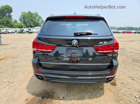 5UXKR0C50G0P26388 2016 BMW X5 Black Widok z tyłu