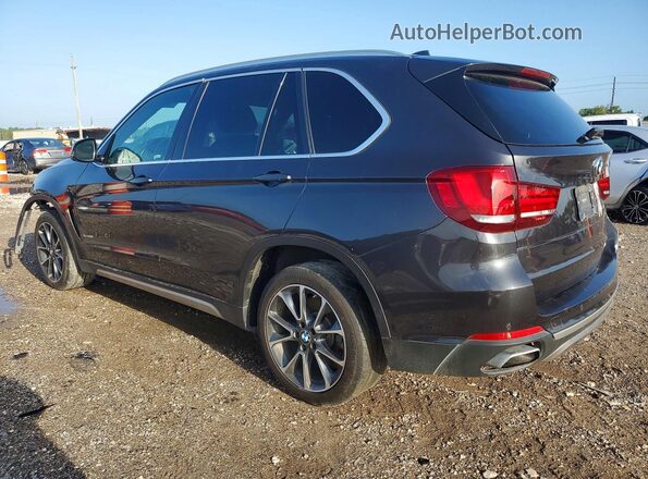 5UXKR0C50J0X88607 2018 BMW X5 Blue Rear left