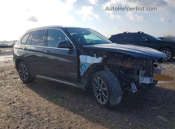 5UXKR0C50J0X88607 2018 BMW X5 Blue Front right