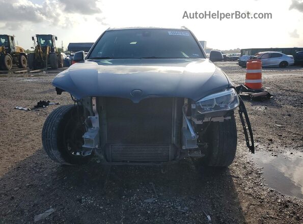 5UXKR0C50J0X88607 2018 BMW X5 Blue Front view