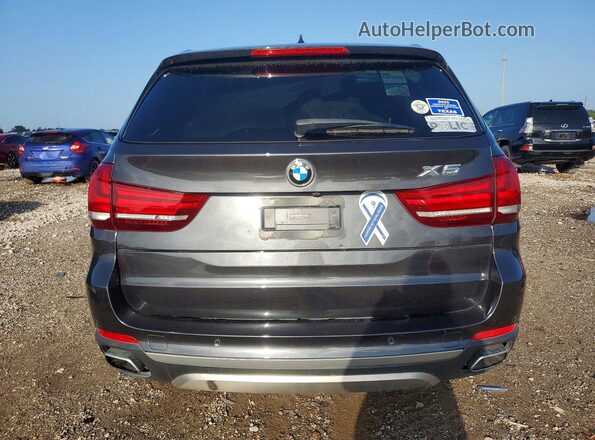5UXKR0C50J0X88607 2018 BMW X5 Blue Rear view