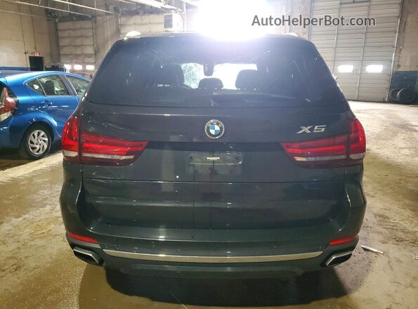 5UXKR0C50JL072885 2018 BMW X5 Charcoal Vista trasera