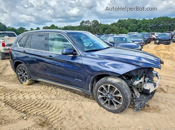 5UXKR0C51J0Y05723 2018 BMW X5 Blue Przód prawy