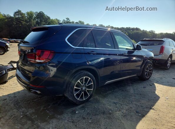 5UXKR0C51J0Y05723 2018 BMW X5 Blue Tył prawy