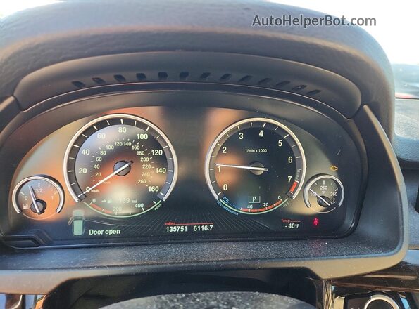 5UXKR0C51J0Y05723 2018 BMW X5 Blue Widok zestawu wskaźników