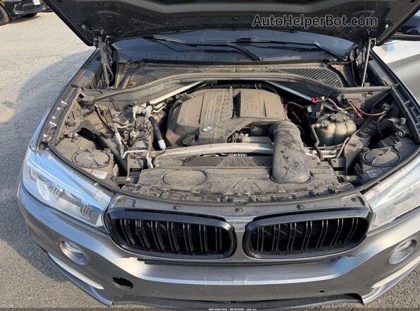 5UXKR0C52G0U10569 2016 BMW X5 Gray Widok z tyłu