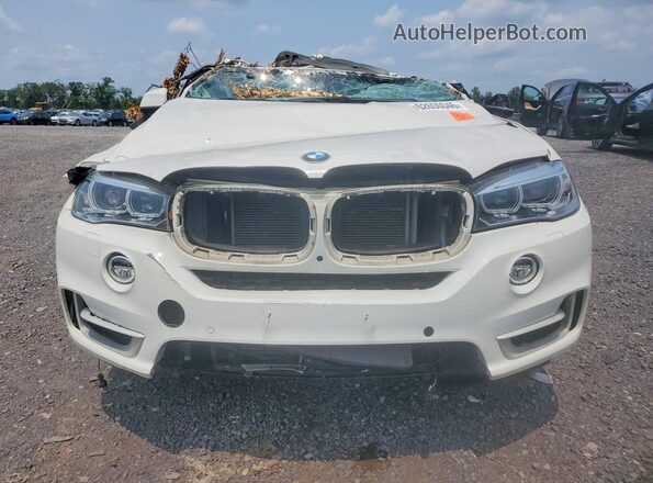5UXKR0C52H0V67598 2017 BMW X5 White წინა ხედი