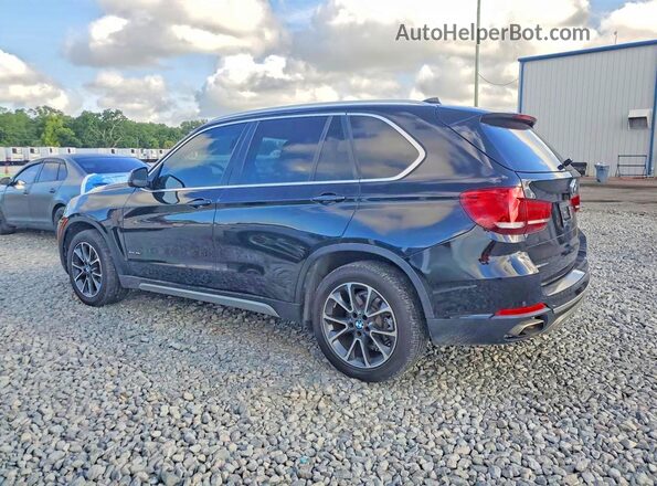 5UXKR0C52J0X99477 2018 BMW X5 Black Rear left