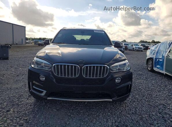 5UXKR0C52J0X99477 2018 BMW X5 Black Front view