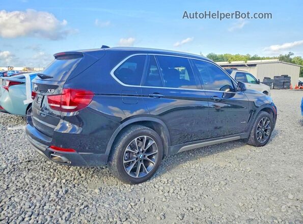 5UXKR0C52J0X99477 2018 BMW X5 Black Rear right
