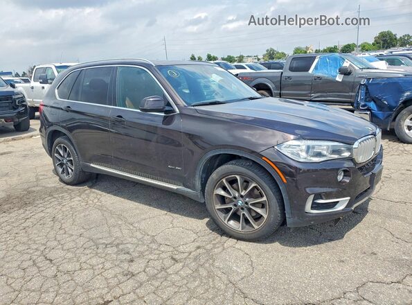 5UXKR0C53H0V66296 2017 BMW X5 Brown Առջևի աջ