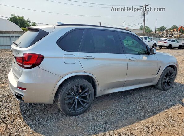 5UXKR0C53J0Y02497 2018 BMW X5 Silver Հետևի աջ