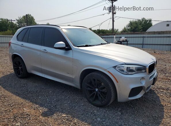 5UXKR0C53J0Y02497 2018 BMW X5 Silver Առջևի աջ