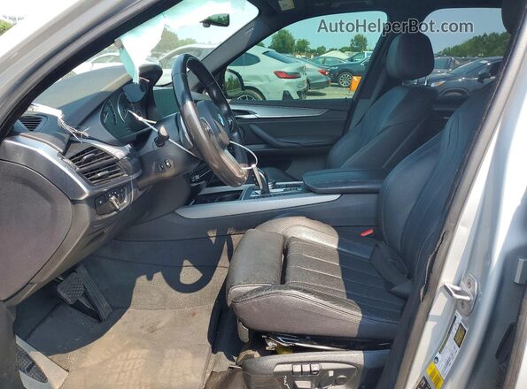 5UXKR0C53J0Y02497 2018 BMW X5 Silver Սալոնի դիմացի տեսք