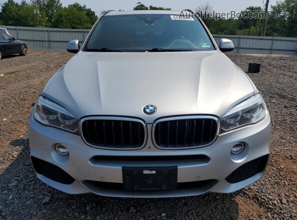 5UXKR0C53J0Y02497 2018 BMW X5 Silver Դիմացի տեսք