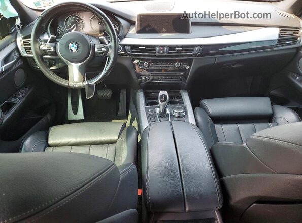 5UXKR0C53J0Y02497 2018 BMW X5 Silver Առջևի վահանակի տեսք