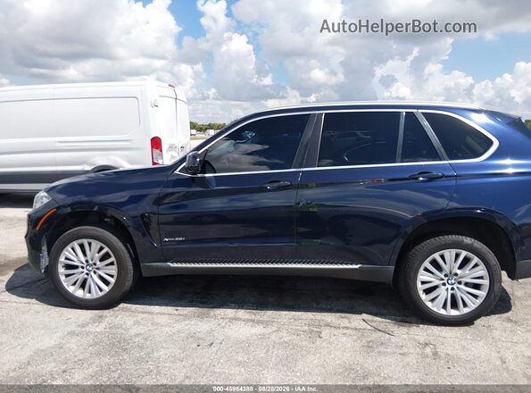 5UXKR0C54G0P25082 2016 BMW X5 Dark Blue Панорамный вид салона 360°