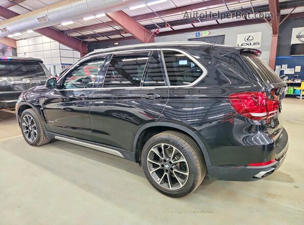5UXKR0C54J0X93213 2018 BMW X5 Black Rear left