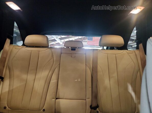 5UXKR0C54J0X93213 2018 BMW X5 Black Rear seats view