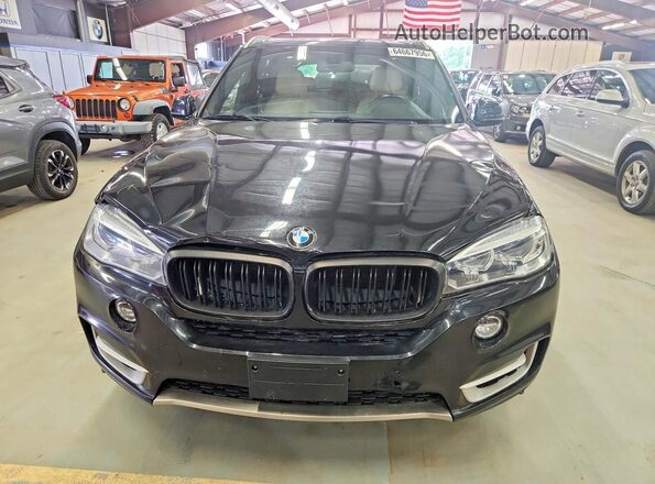 5UXKR0C54J0X93213 2018 BMW X5 Black Front view