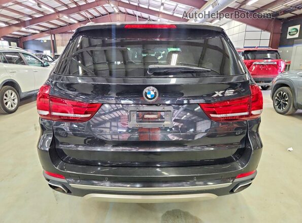 5UXKR0C54J0X93213 2018 BMW X5 Black Rear view