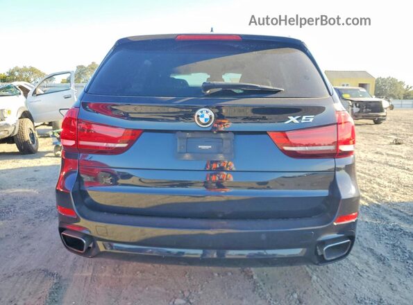 5UXKR0C54JL072680 2018 BMW X5 Blue Հետևի տեսք