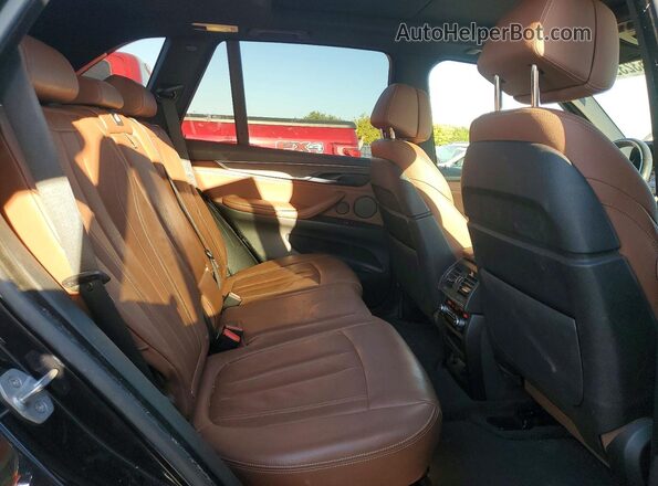 5UXKR0C54JL072680 2018 BMW X5 Blue Սալոնի հետևի տեսք
