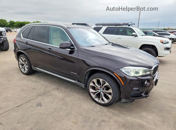 5UXKR0C55G0P23700 2016 BMW X5 Black Front right